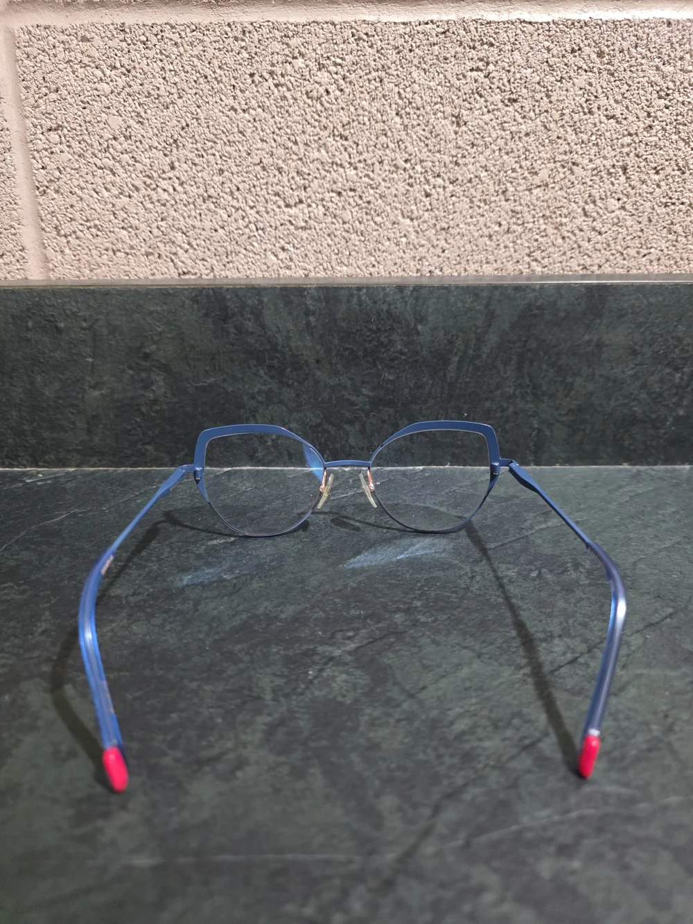Etnia Barcelona Aleksandra PGBL 51-19-143 Blue Rose Gold Cat Eye Eyeglasses